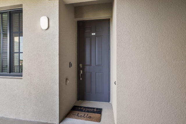 view of property entrance