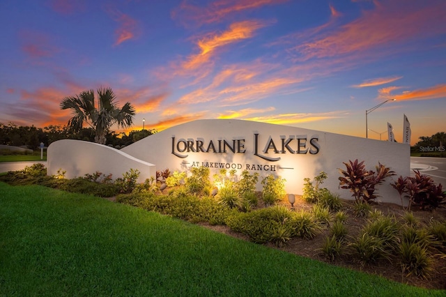 16215 Tradewind Ter, Lakewood Ranch, FL 34211 - community sign featuring a yard
