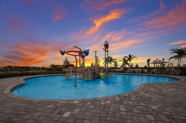 16215 Tradewind Ter, Lakewood Ranch, FL 34211 - community pool featuring fence and a patio area