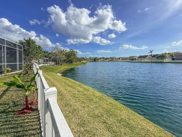 7209 49th Pl E, Palmetto, FL 34221 - view of water feature featuring fence
