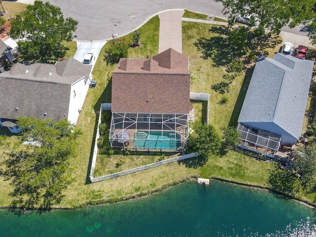 7209 49th Pl E, Palmetto, FL 34221 - drone / aerial view with a water view