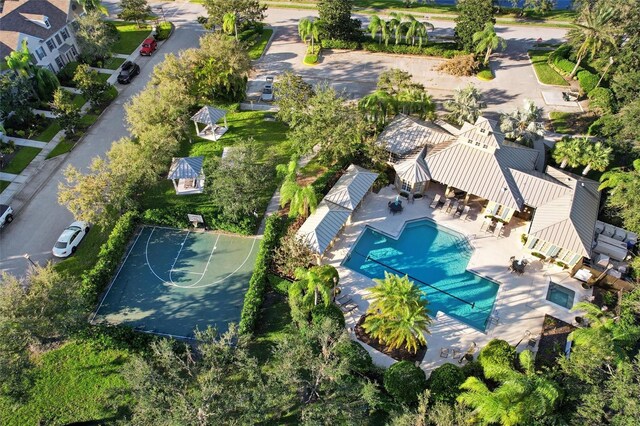 bird's eye view