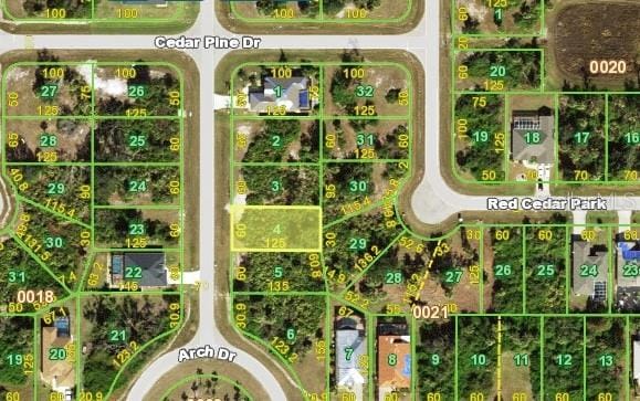 185 Arch Dr, Rotonda West FL, 33947 land for sale