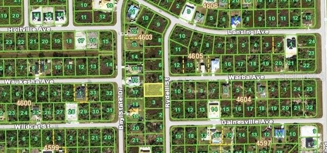 10105 Rydell St, Port Charlotte FL, 33981 land for sale