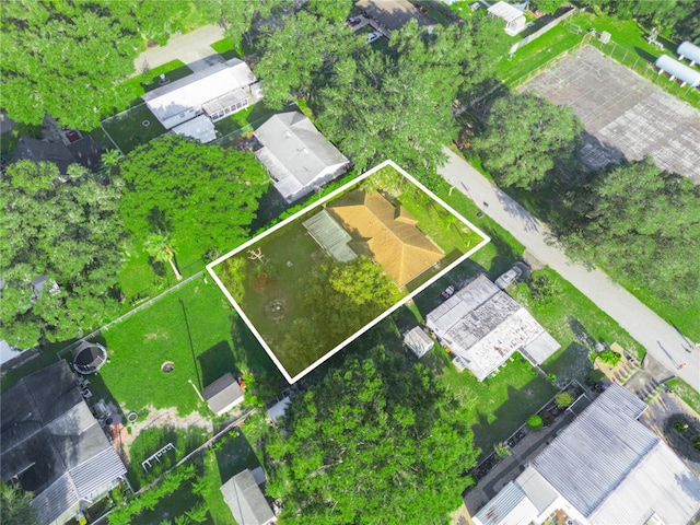 5337 Jacob Ave, Polk City, FL 33868 - birds eye view of property featuring a residential view