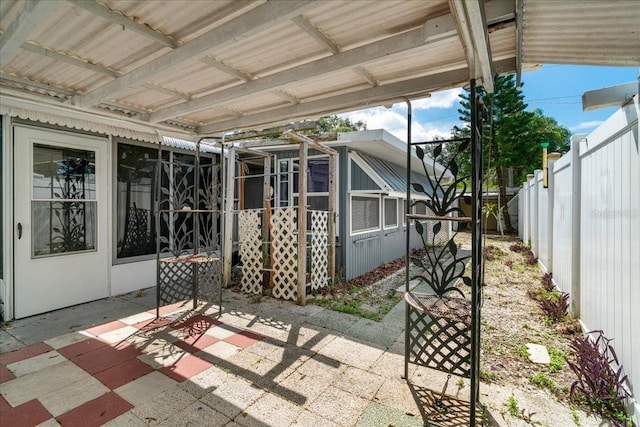 view of patio / terrace