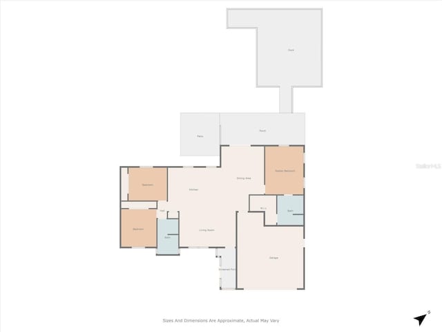 6912 Kenwood Dr, North Port, FL 34287 - property floor plan