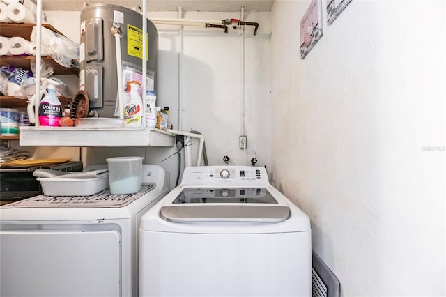 laundry room featuring independent washer and dryer