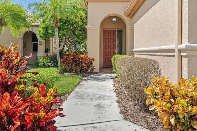 view of property entrance