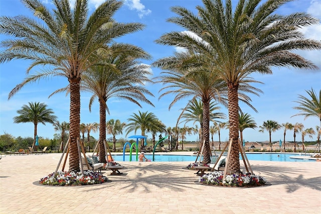 view of community pool