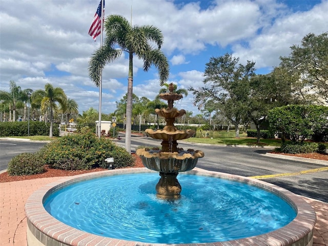 view of pool