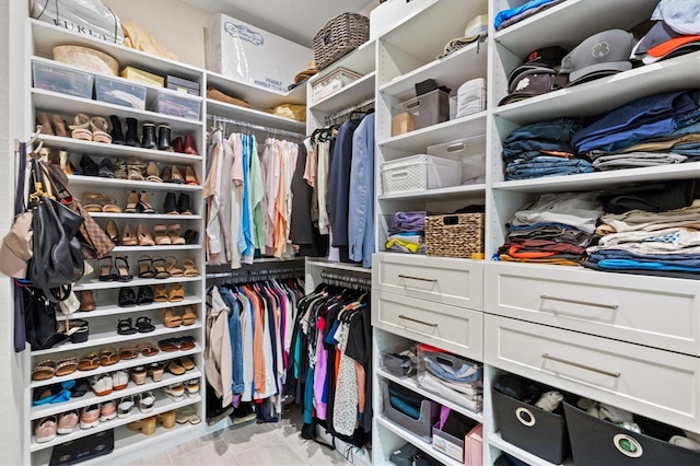 view of spacious closet