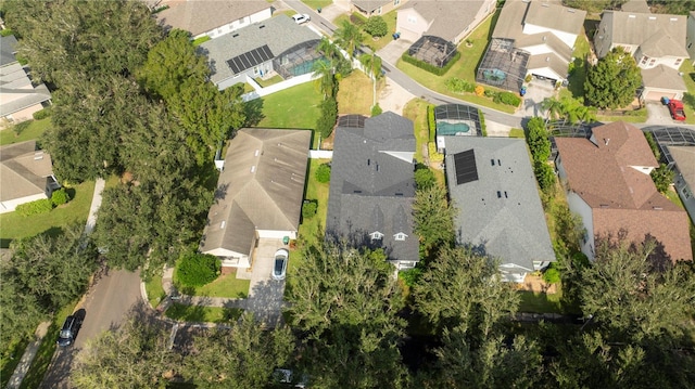 birds eye view of property featuring a residential view
