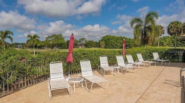 view of patio