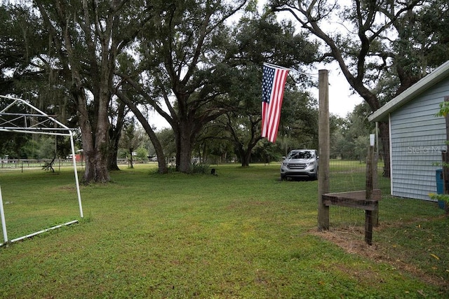 view of yard