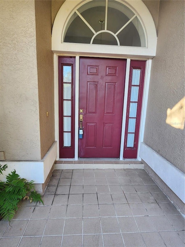 view of property entrance