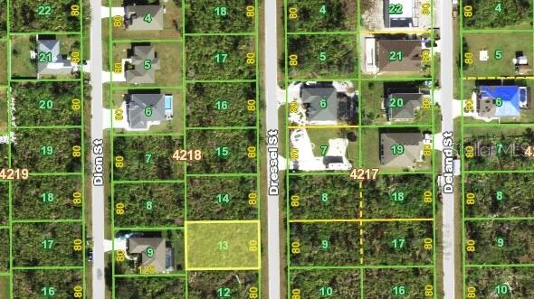 8217 Dressel St, Port Charlotte FL, 33981 land for sale