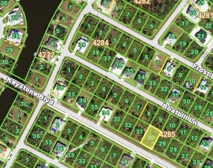 13506 Keystone Blvd, Port Charlotte FL, 33981 land for sale