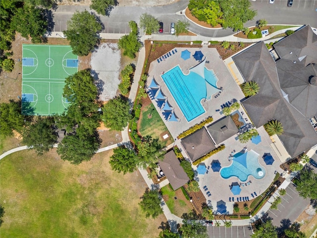 12121 Thornhill Ct, Lakewood Ranch, FL 34202 - aerial view of property's location with a pool