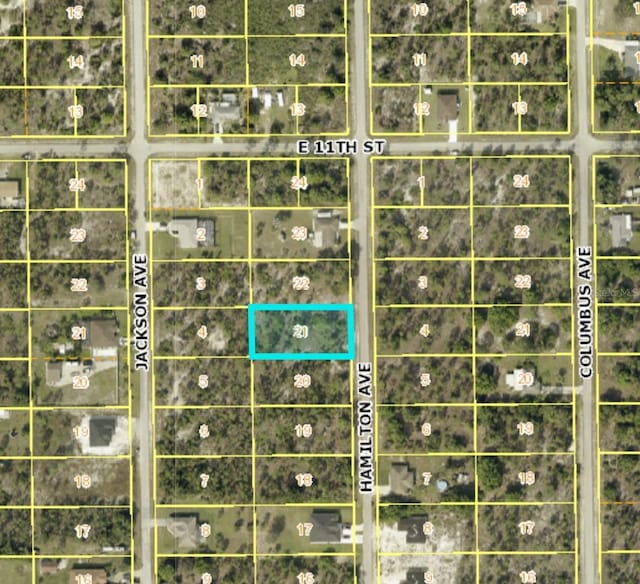 1017 Hamilton Ave, Lehigh Acres FL, 33972 land for sale