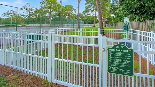 view of gate