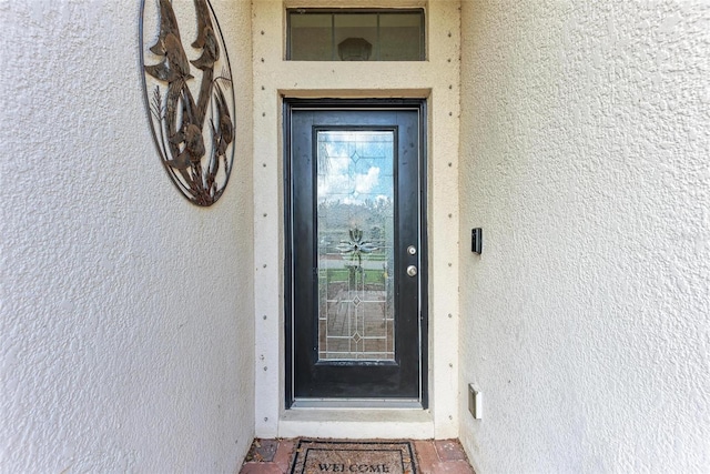 view of property entrance