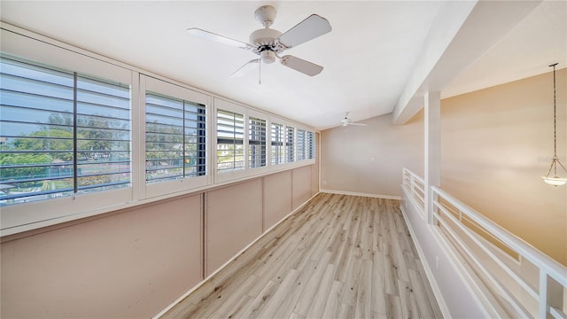 interior space featuring light hardwood / wood-style flooring