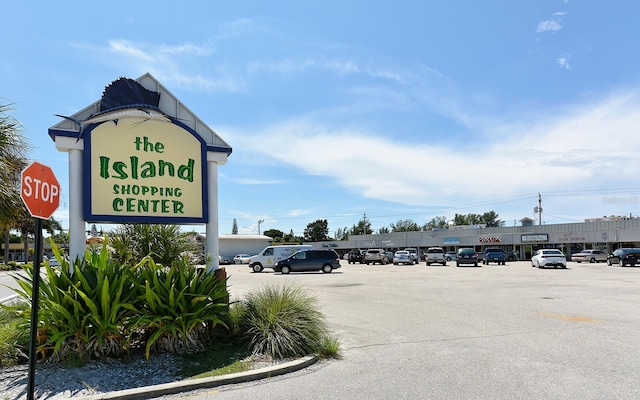 view of parking / parking lot