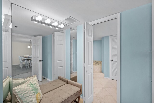 bathroom featuring tile patterned floors