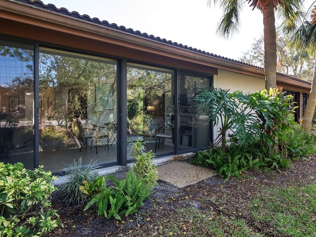 6417 Meadowlark Ln Unit 6417, Bradenton, FL 34210 - doorway to property featuring stucco siding