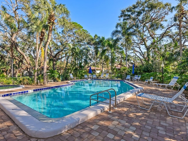 6417 Meadowlark Ln Unit 6417, Bradenton, FL 34210 - pool with a patio area