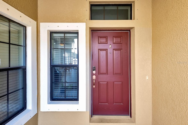 view of property entrance