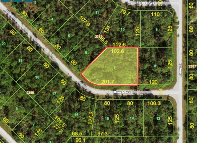 12550 Ranch Ave, Port Charlotte FL, 33953 land for sale