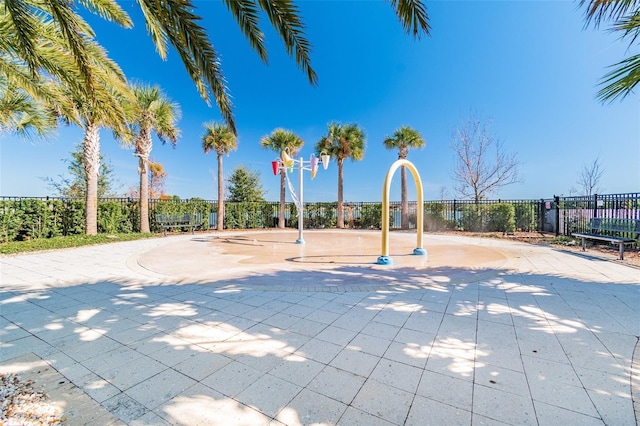 view of basketball court