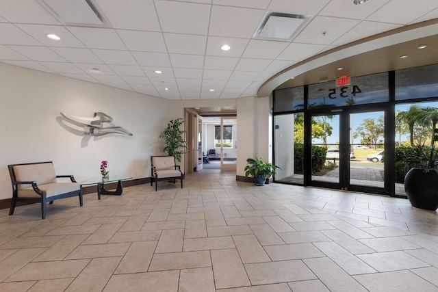 view of building lobby