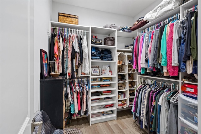 577 Venice Ln, Sarasota, FL 34242 - spacious closet featuring wood finished floors