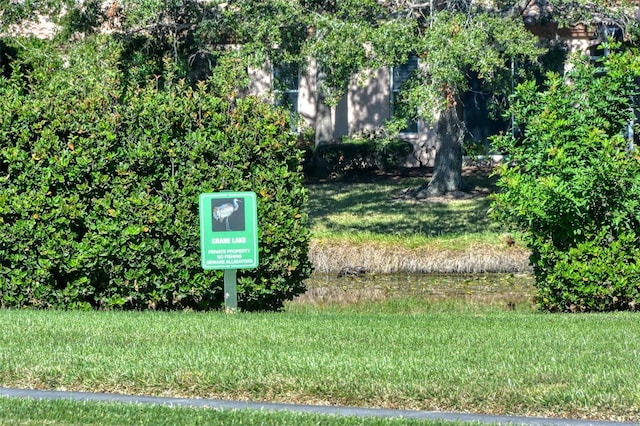 view of property's community