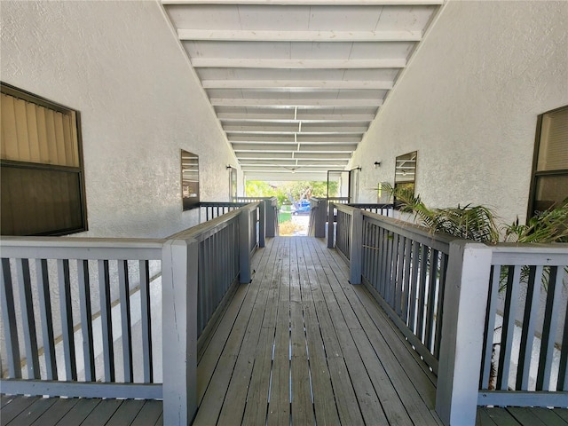 view of deck