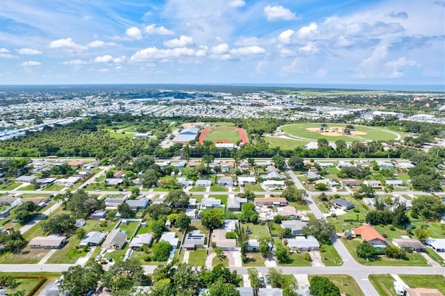 drone / aerial view