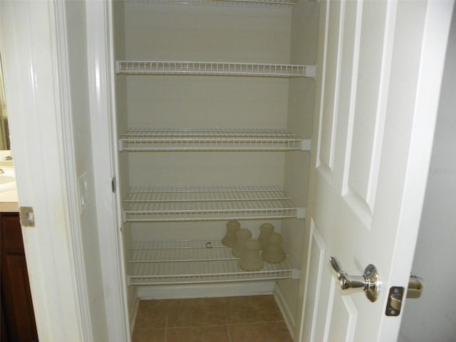 view of closet