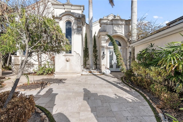 8213 Midnight Pass Rd, Sarasota, FL 34242 - exterior space featuring french doors