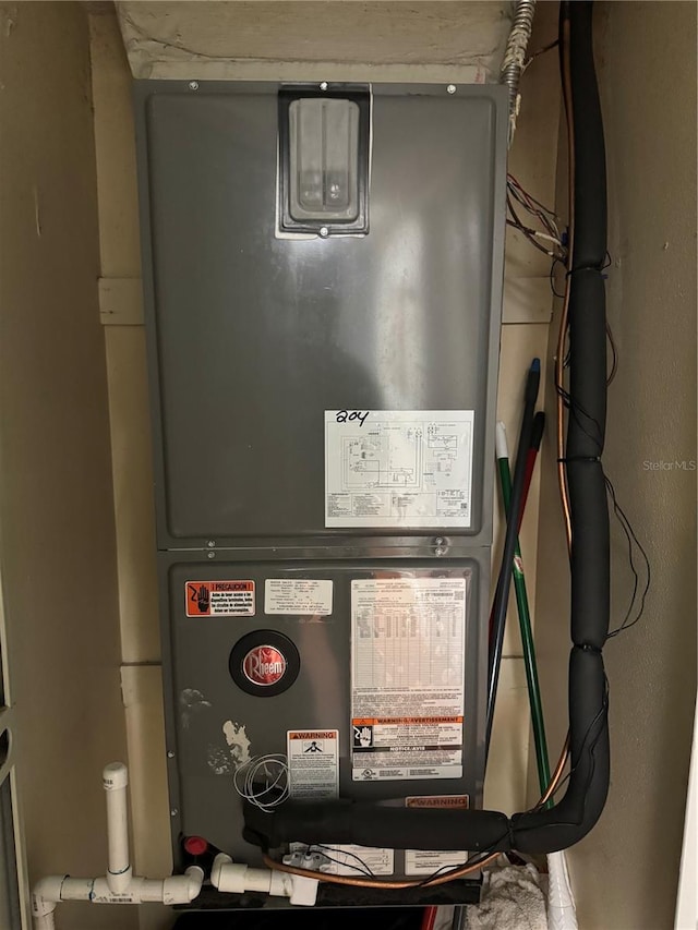 utilities with heating unit