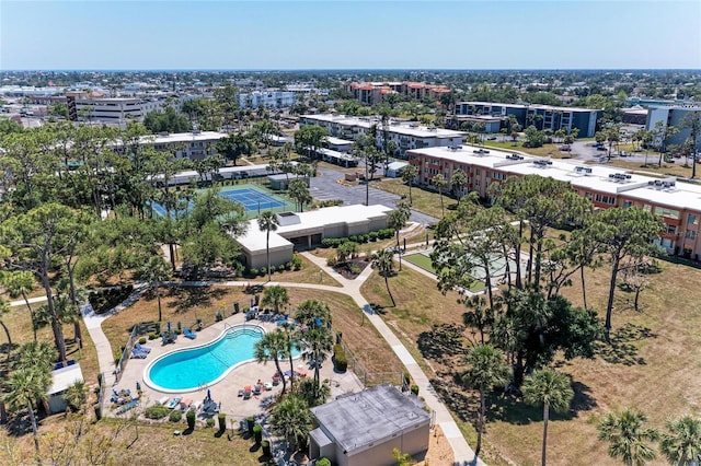aerial view