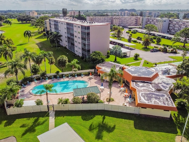 view of swimming pool