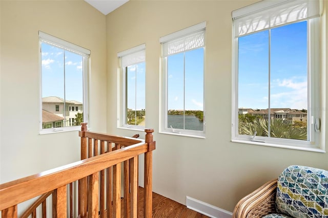 interior space featuring plenty of natural light