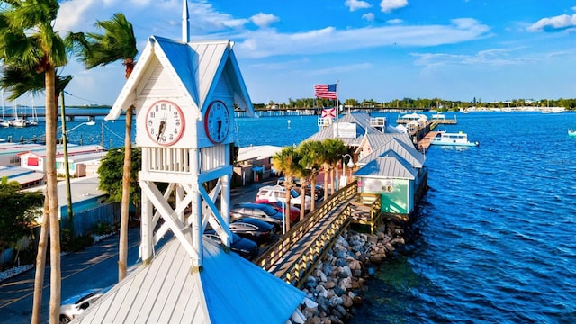 5130 Tidewater Preserve Blvd, Bradenton, FL 34208 - dock with a water view