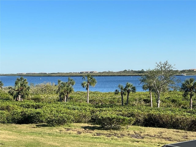 view of water feature