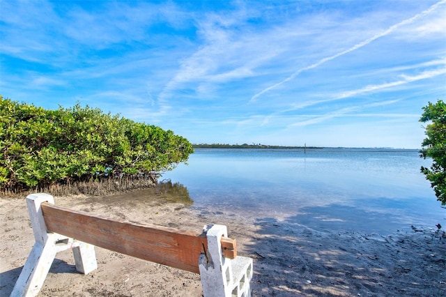 property view of water