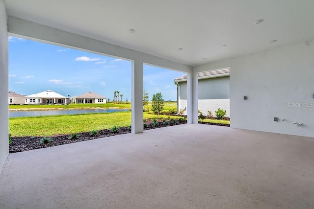 10442 Morning Mist, Sarasota, FL 34241 - view of patio / terrace featuring a water view