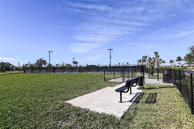 view of home's community featuring a yard